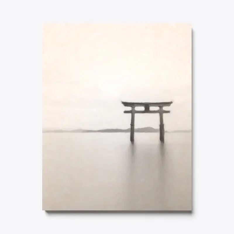 Meditation Sea Canvas Print